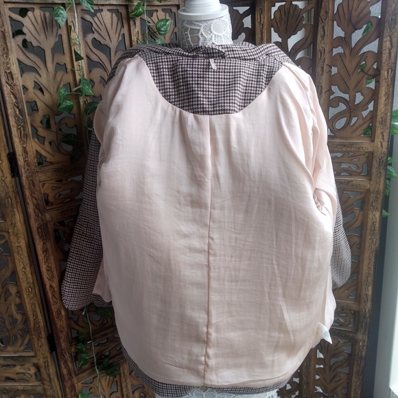 Free People Plaid Puffer Jacket, Women's M - Picture 5 of 6